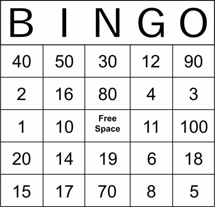 10 Best Free Printable Number Bingo Cards Printablee Printable Bingo