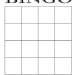 4X4 Bingo Cards Google Search Bingo Template Bingo Cards Printable