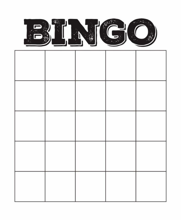 Printable Bingo Cards 4×4