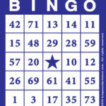 Bingo Card Template BingoCardPrintout