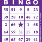 Bingo Card Template Printable BingoCardPrintout