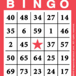 Bingo Print Out BingoCardPrintout