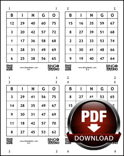 Cartes Bingo Imprimer G n rateur Bingo