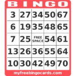Free Custom Bingo Card Generator