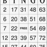 Free Printable Bingo Cards 1 75 Free Printable