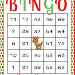 Free Printable Christmas Bingo Cards 1 75 Pdf Belinda Berube S