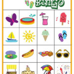 Summer Bingo Game With Free Printables Bingo For Kids Summer Bingo