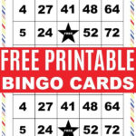 These Printable Bingo Cards Are Perfect For Any Occasion The Free